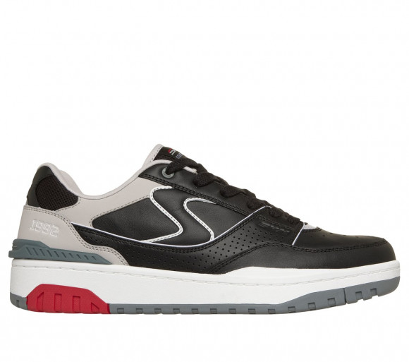 Skechers Men's S-1992 - Argent Sneaker in Black/Red - 254175