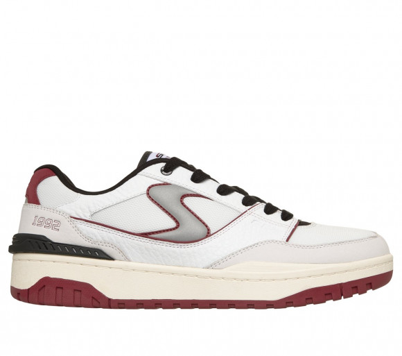 Skechers Men's S-1992 - Flector Sneaker in White/Red - 254176