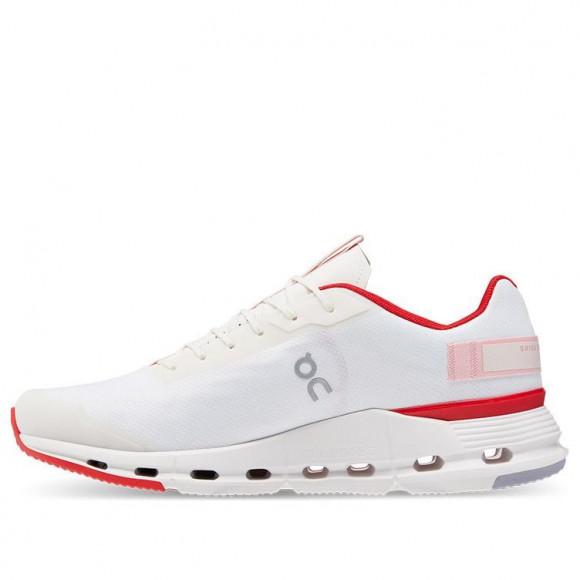 On-Running On Running Cloudnova Form WHITE/RED Athletic Shoes 26.98485 - 26.98485