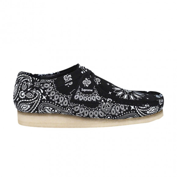 Supreme x Clarks Wallabee 'Black Bandana' | Men's Size 8 - 261-42426