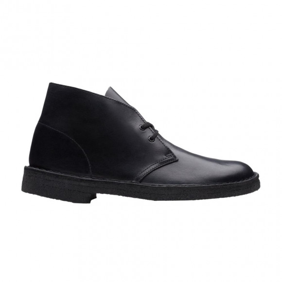Clarks Desert Boot 'Black Polished' | Men's Size 8.5 - 261-44225