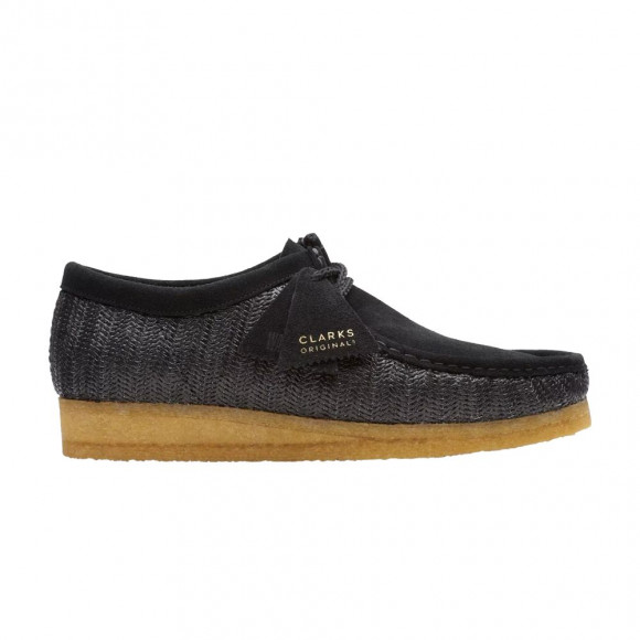 Clarks Wallabee 'Black Raffia' | Men's Size 8.5 - 261-65512