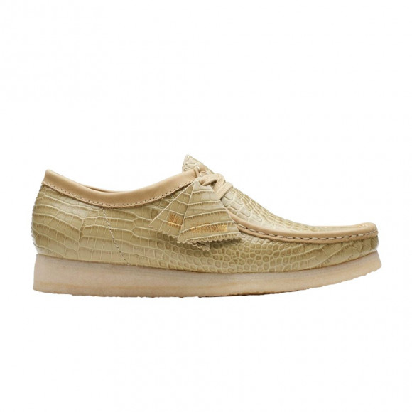 Clarks Wallabee 'Maple Croc' | Tan | Men's Size 7 - 261-76572