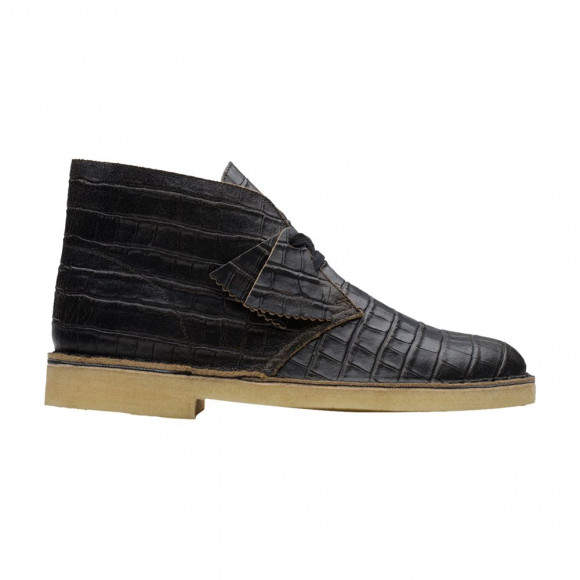 Clarks Desert Boot 'Black Crocodile Distress' | Men's Size 9 - 261-79165