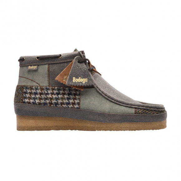 Bodega x Clarks Wallabee 3.0 'Northeast Corridor Patchwork' | Grey | Men's Size 5.5 - 261-81501