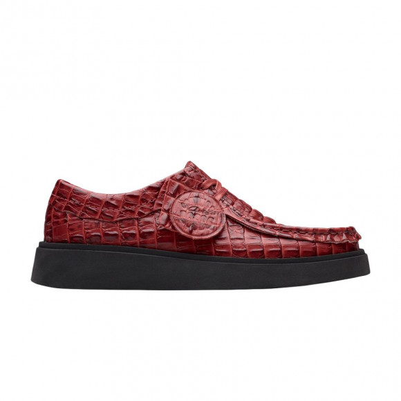Martine Rose x Clarks Torview 'Burgundy Croc' | Red | Men's Size 12 - 261-83330