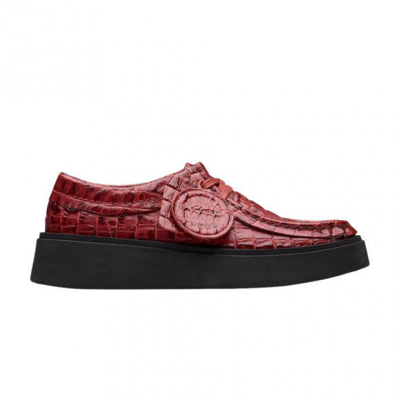 Martine Rose x Clarks Wmns Torview 'Burgundy Croc' | Red | Women's Size 9.5 - 261-83332