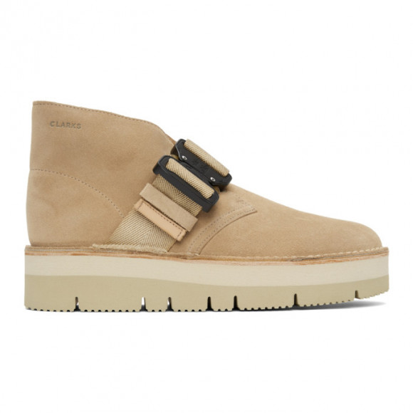 clarks beige desert boots
