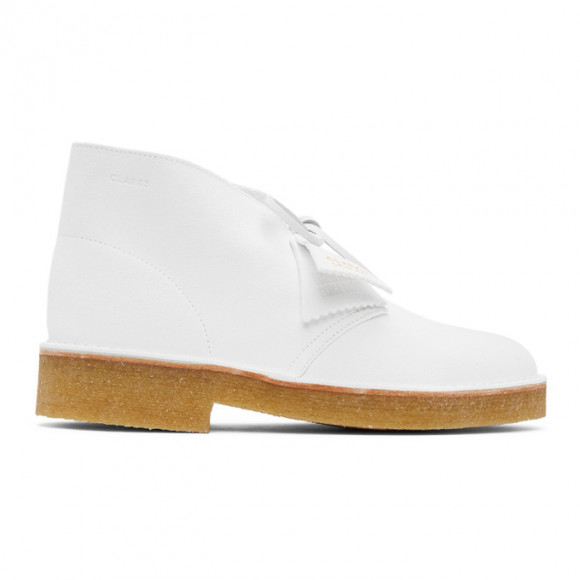 white suede clarks