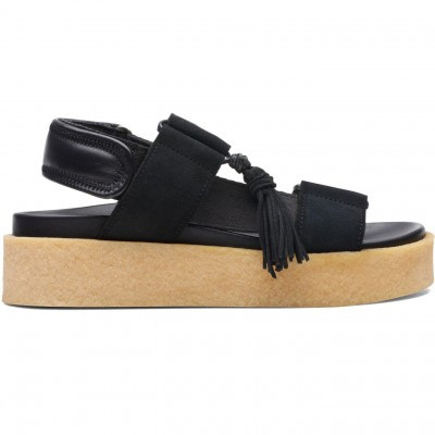 Clarks Originals Women's Chunky Sandals in Black Combi - 26164515