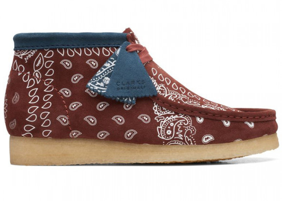 Clarks Originals Wallabee Boot Brick Paisley - 26168826