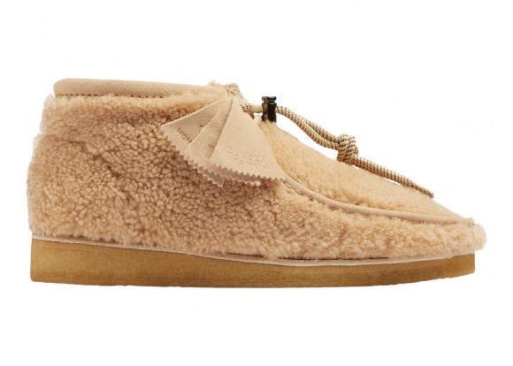Clarks Originals Wallabee Boot Moncler 1952 Beige Shearling - 26168837-/-H20924D00020M2281200