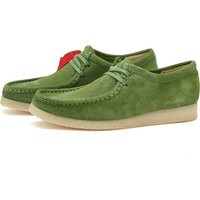 Clarks x END. Milan Wallabee in Green Combi - 26172362MLN-END
