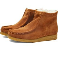 Clarks Originals Women's Wallabee Hi Boots in Caramel - 26174007