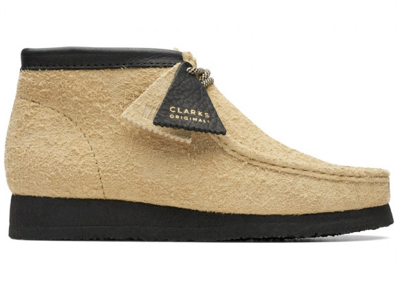 Clarks Originals Men's Wallabee Boot in Maple Hairy Suede/Black - 26174051