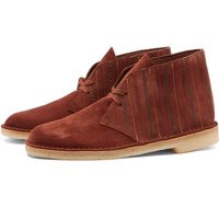 Clarks Originals Men's Desert Boot Dancehall in Rust Brown Suede - 26174504
