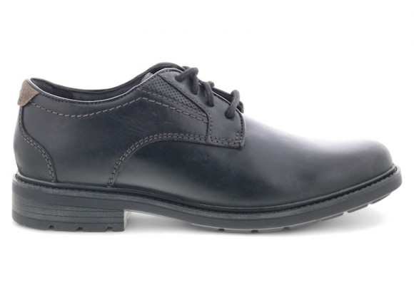 Clarks Un Shire Low Black Leather - 26174652