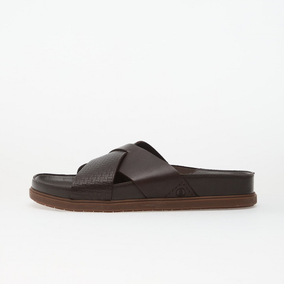Sneakers Clarks Torford Cross Brown Leather - 261808887