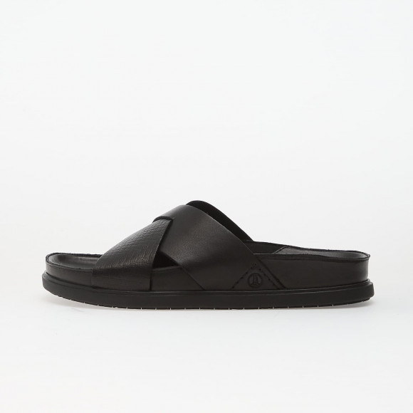 Sneakers Clarks Torford Cross Black Leather - 261813827