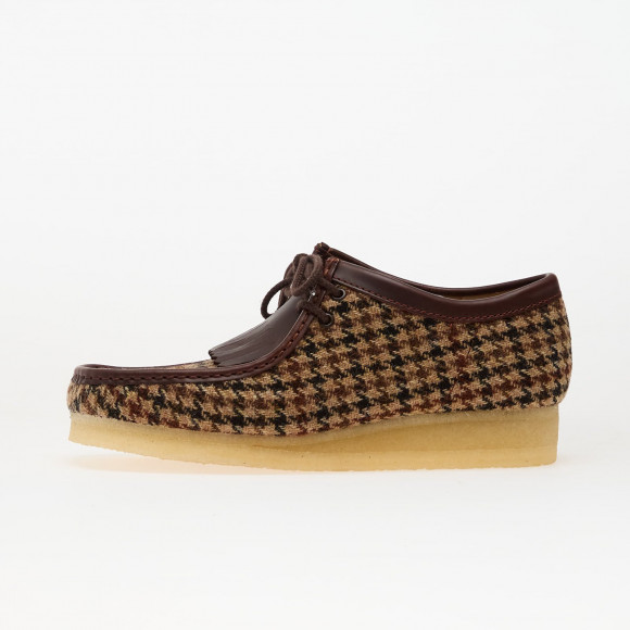 Sneakers Clarks Wallebee Brown Tweed Comb - 261827917
