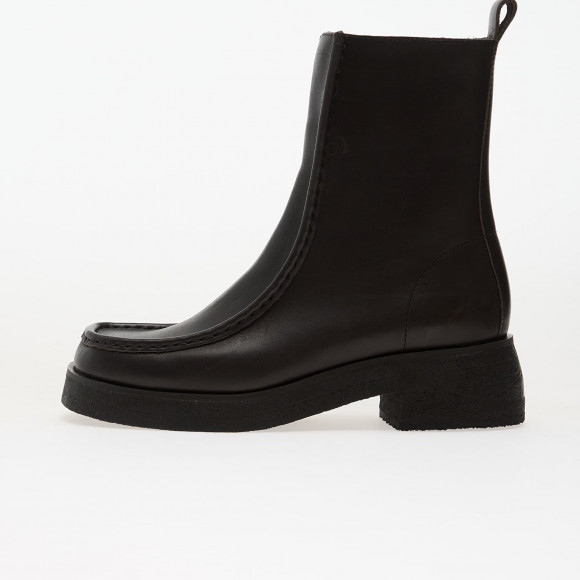 Sneakers Clarks Originals Effery Zip Black Leather - 261831934