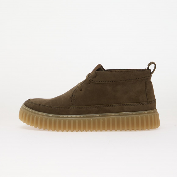 Shoes Clarks Torhill Lace Hi Khaki Nubuck 11.5 - 261834747