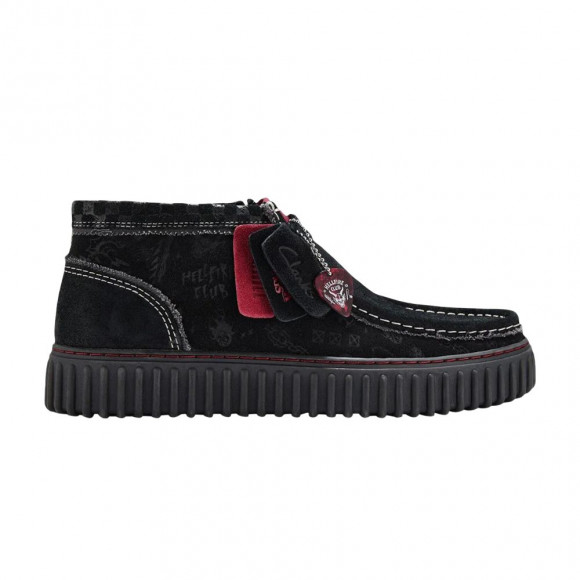 Stranger Things x Clarks Torhill Hi 'Hellfire Club - Black' | Men's Size 9 - 26184650