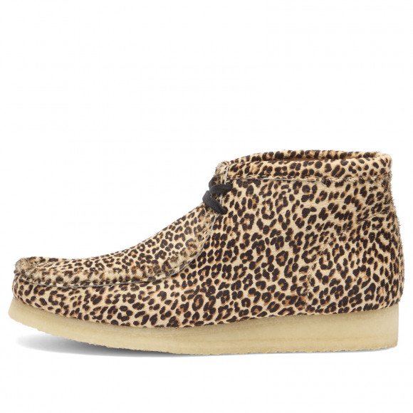 Clarks Originals Men's Wallabee Boot in Leopard Print - 26186512-MUL