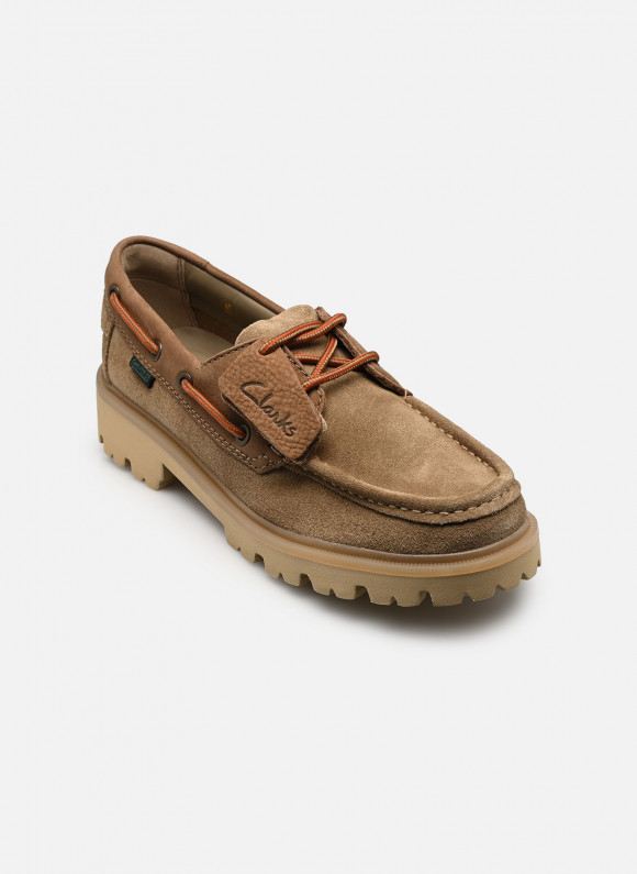 Chaussures à lacets Clarks Cleyhill Boat. pour - 26187288