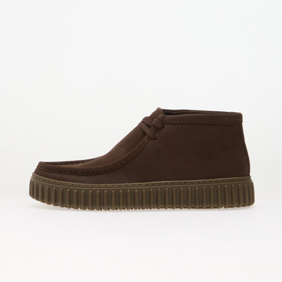 Shoes Clarks Torhill Hi Leather Dark Brown 12 - 263272427