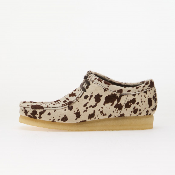 Sneakers Clarks Originals Wallabee Brown Cow Print - 263275207
