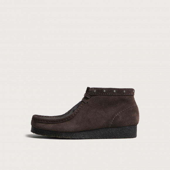 Clarks Originals Women's Wallabee Boot in Brown Interest - 26327661