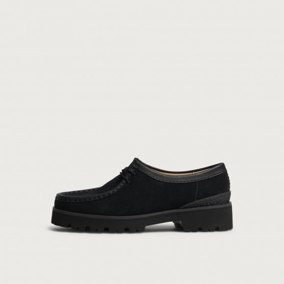 Clarks Originals Women's Walla Yukoner in Black Combi Suede - 26328062