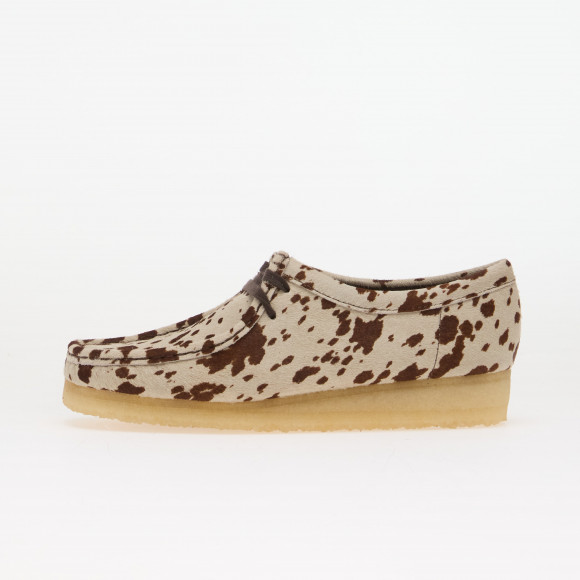 Sneakers Clarks Originals Wallabee Brown Cow Print - 263284424