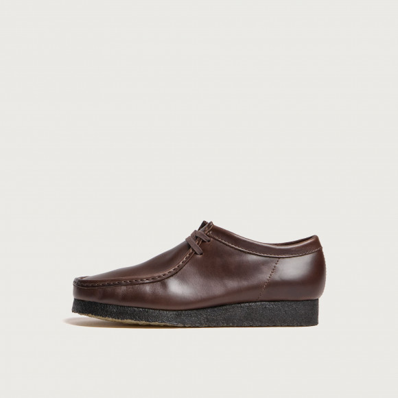 Clarks Originals Men's Wallabee in Dark Brown Leather - 26329513-BRN