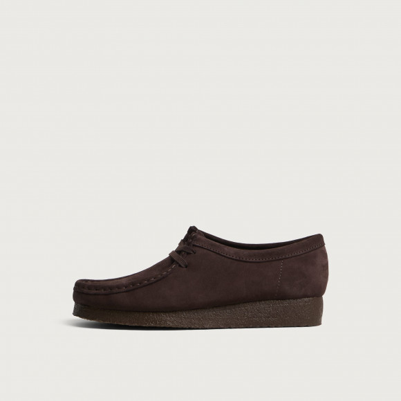 Clarks Originals Women's Wallabee in Chocolate Suede - 26329835