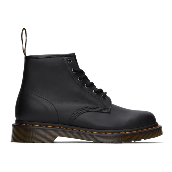 Dr. Martens Black Nappa 101 Boots - 26409001