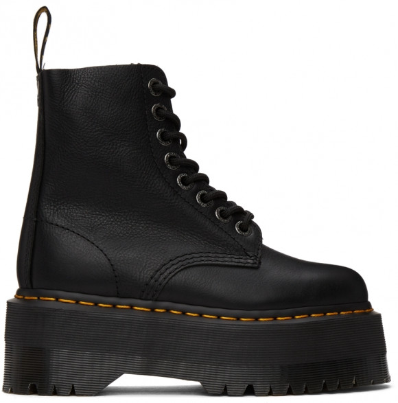 Dr. Martens Black Pascal Platform Boots - 26925001