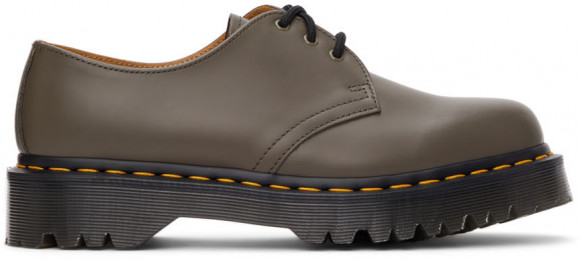 Dr. Martens Chaussures oxford 1461 Bex kaki en cuir - 27141481
