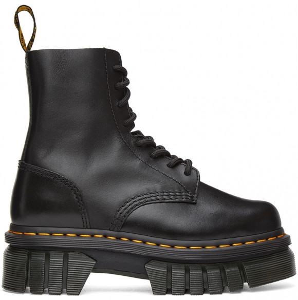 Dr. Martens Audrick Leather Platform Boot Black Nappa Lux (W) - 27149001