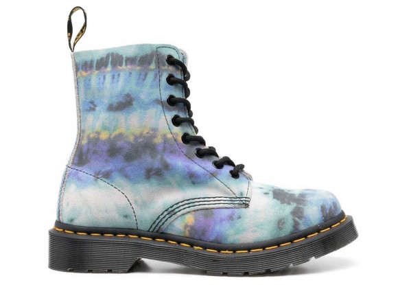 Dr. Martens 1460 Pascal Leather Lace Up Boot Blue Summer Tie Dye (W) - 27242400