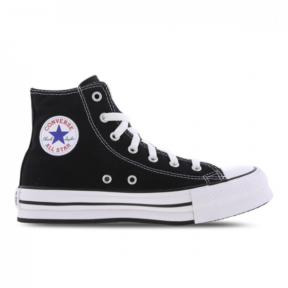 Converse  Chuck Taylor All Star EVA Lift Foundation Hi  boys's Shoes (Trainers) in Black - 272855C