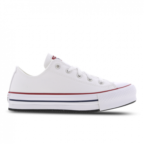 Converse  Chuck Taylor All Star EVA Lift Foundation Ox  boys's Shoes (Trainers) in White - 272858C