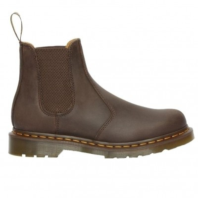 Dr. Martens Women's 2976 Chelsea Boot in Dark Brown Crazy Horse - 27486201