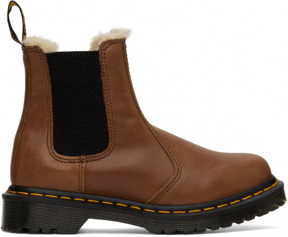Dr. Martens Brown 2976 Leonore Boots - 27784225