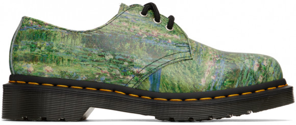Dr. Martens 绿色 The National Gallery 联名 Monet 1461 牛津鞋 - 27930102