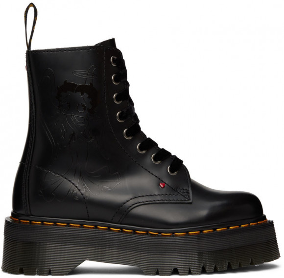 Dr. Martens Black Betty Boop Jadon Boots