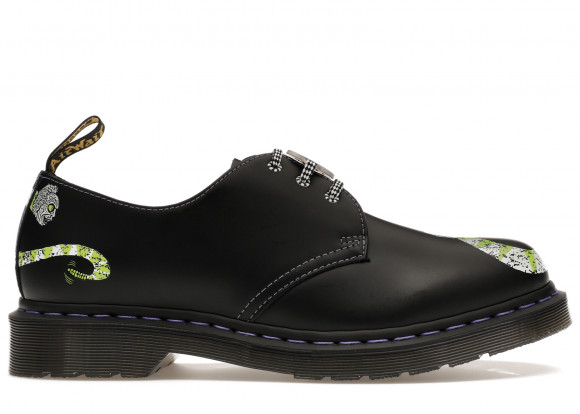 Dr. Martens 1461 WB Beetlejuice Smooth Leather Oxford Black Smooth - 27942001