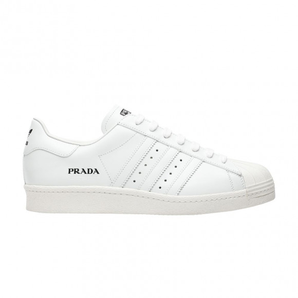Prada x adidas Superstar 'Core White' Prada Release | Men's Size 12 - 2EG320