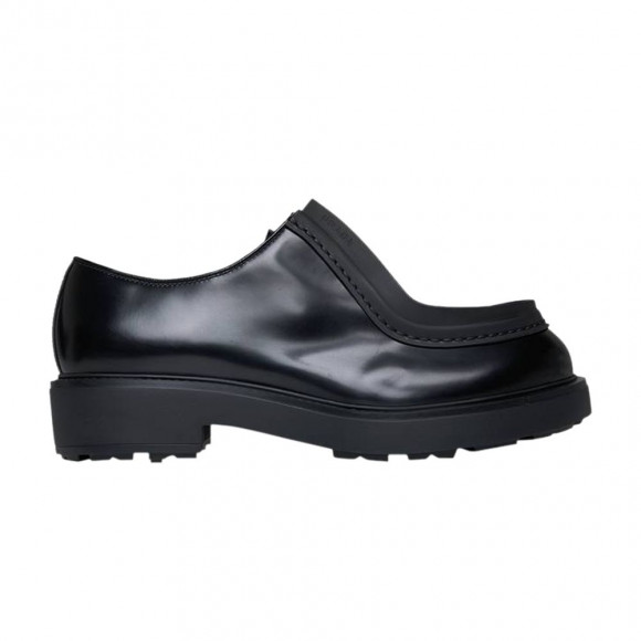 Prada Diapason Opaque Brushed Leather Lace-up 'Black' | Men's Size 9 - 2EG421-055-F0002